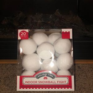Indoor Snowballs